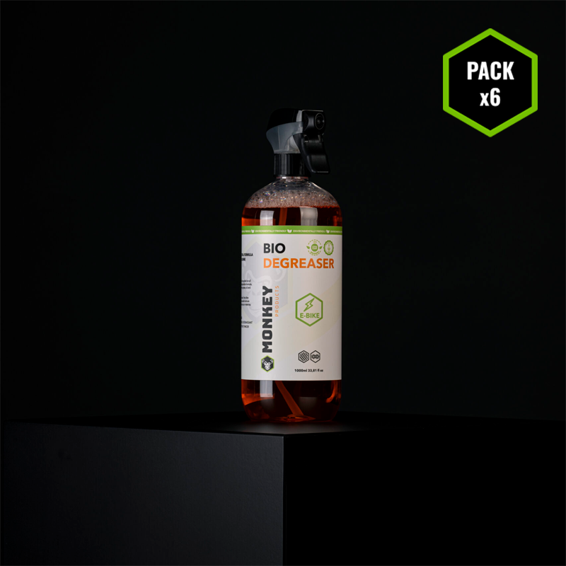 dégraissant monkey bio degreaser 1l pack de 6 | monkey products