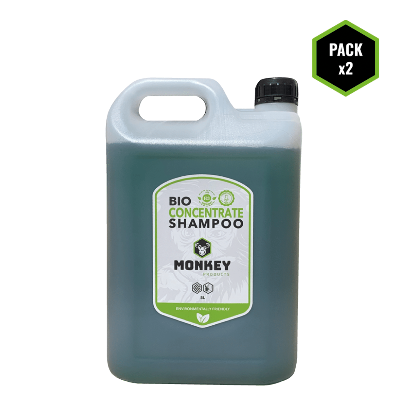monkey concentrate bio shampoo | 5l pack de 2