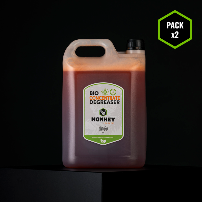 monkey concentrate bio degreaser | 5 l pack de 2